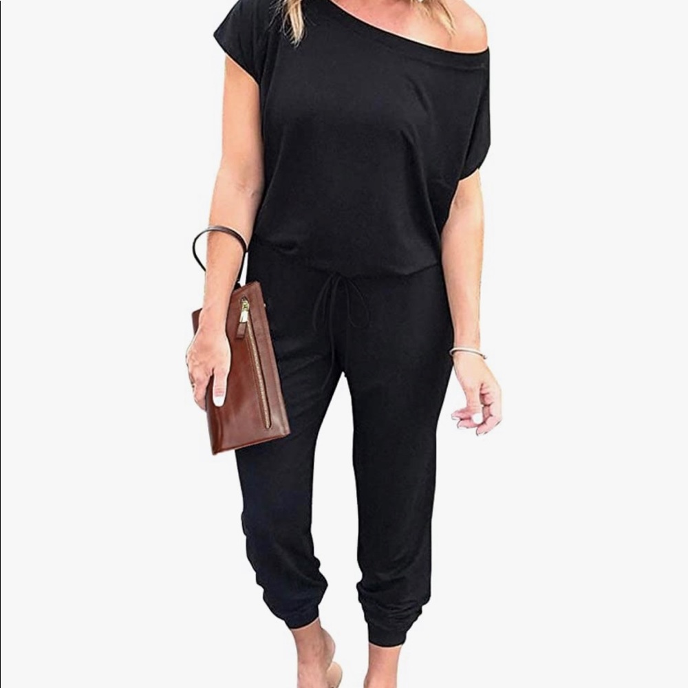 Black cotton jumper